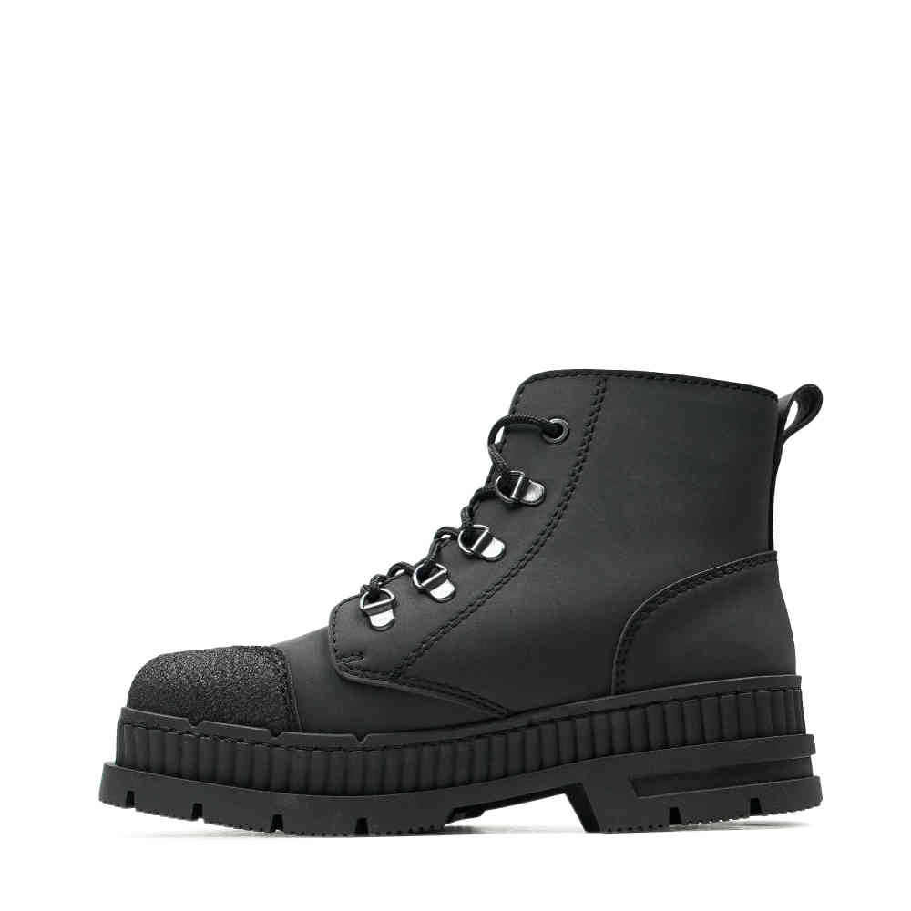 Altercore - Dent Nubuck Vegan Ankle boots - Black